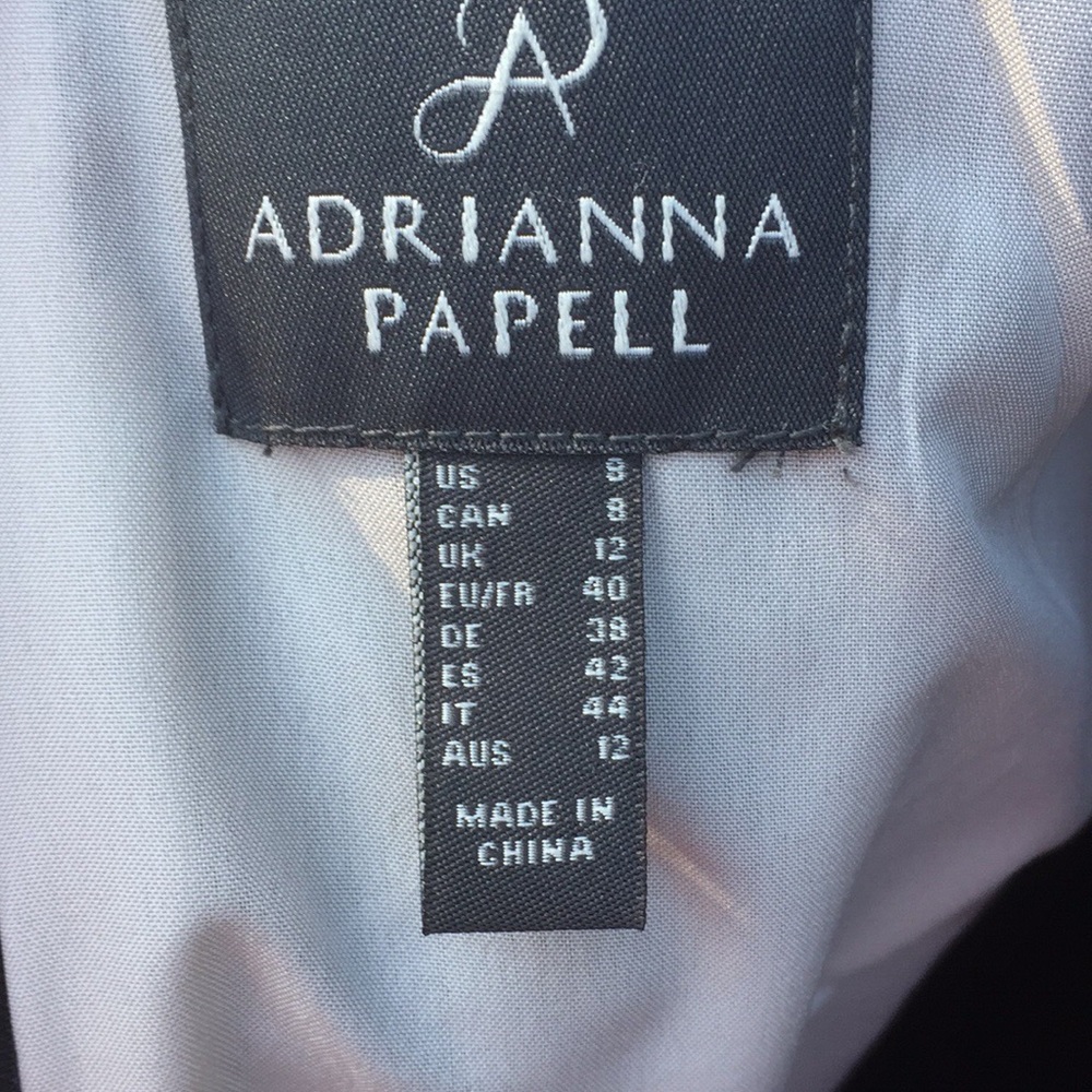 Adrianna Papell Women's Rose Burnout Fit and Flare - Picture 7 of 12